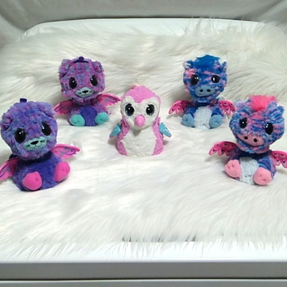 SALE!! Hatchimals Bundle Of 5 Gently Played With Works Perfect